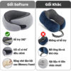 Gối Cao Su Non Cao Cấp SOFTURE Nâng Đỡ 360° Thiết Kế Công Thái Học Bảo Vệ Cột Sống Cổ Full Box – SG03