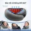 Gối Cao Su Non Cao Cấp SOFTURE Nâng Đỡ 360° Thiết Kế Công Thái Học Bảo Vệ Cột Sống Cổ Full Box – SG03