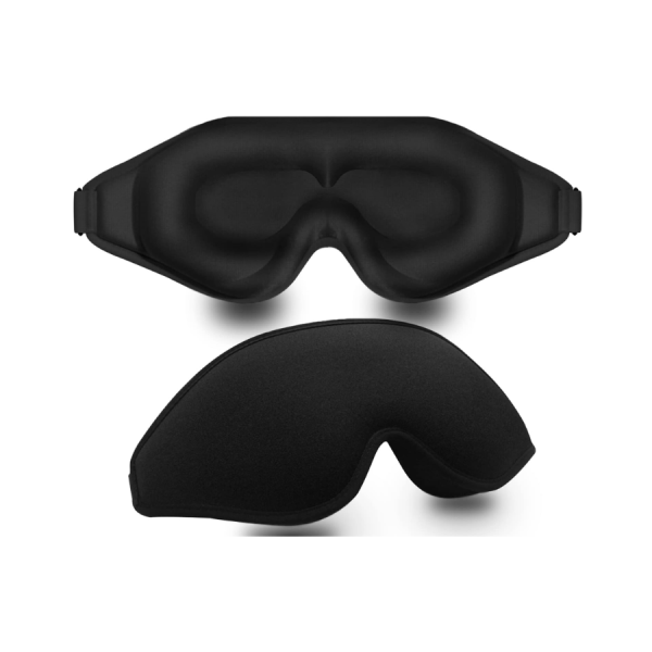 Bịt Mắt Ngủ 3D Cao Cấp SOFTURE Chặn Sáng 100%, Mềm Mại Thoáng Khí Có Dây Đeo Điều Chỉnh - SBM02
