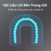 Gối Cổ Du Lịch Cao Cấp SOFTURE Điều Chỉnh Uốn Cong 360° Phù Hợp Mọi Tư Thế, Vải Mềm Mịn Có Túi Đựng – SG05