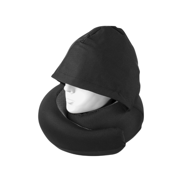 Gối Kê Cổ Du Lịch Có Mũ Trùm Đầu SOFTURE Caosu Non Cao Cấp Kèm Túi Đựng Hỗ Trợ 360 Độ - SG07