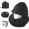 Gối Kê Cổ Du Lịch Có Mũ Trùm Đầu SOFTURE Caosu Non Cao Cấp Kèm Túi Đựng Hỗ Trợ 360 Độ – SG07