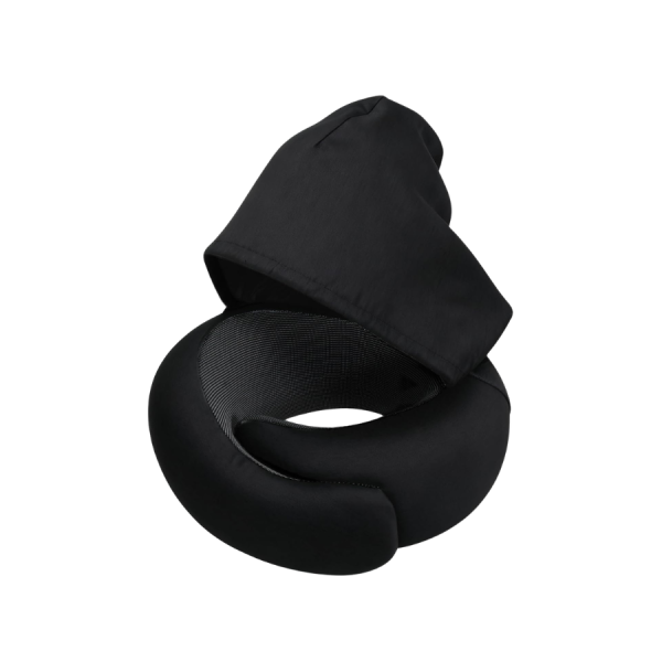 Gối Kê Cổ Du Lịch Có Mũ Trùm Đầu SOFTURE Caosu Non Cao Cấp Kèm Túi Đựng Hỗ Trợ 360 Độ - SG07