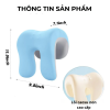Gối Ngủ Trưa Văn Phòng SOFTURE Thiết Kế Công Thái Học, Giảm Đau Cổ Vai Gáy, Vải Lụa Mát Thoáng Khí – SGN02